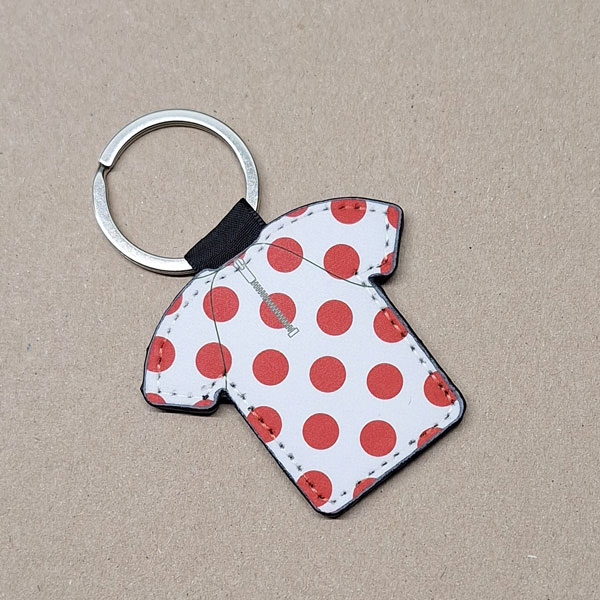 Polka-Jersey-keyring
