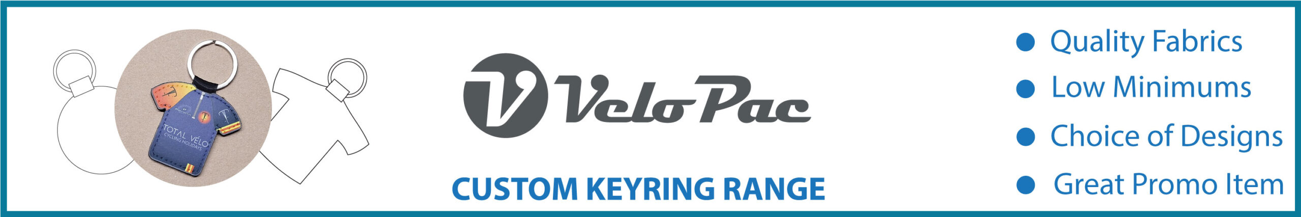 VeloPac-Keyrings